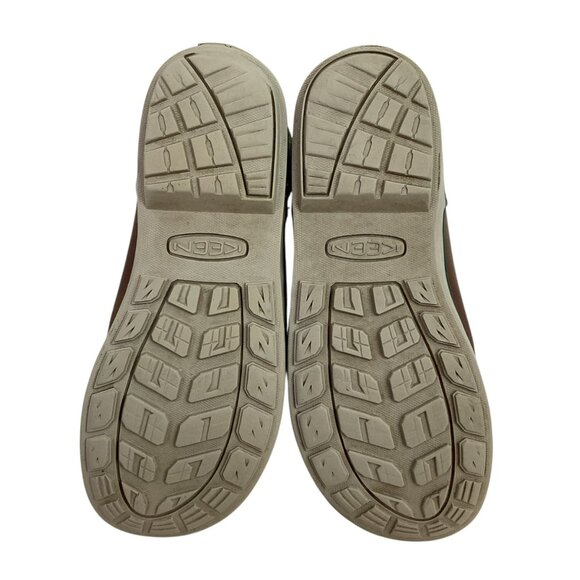 Keen Elsa Sherpa Lined Womens 6.5” Waterproof Winter Boots Wool Patterned Design - Picture 9 of 13